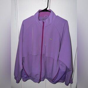 Figs Women's Lavender Bomber Jacket